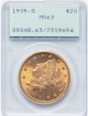 1905S $20 Liberty Double Eagle MS63